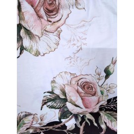 Floral Print V Neck Wide Strap Top, Casual Sleeveless Cami Top For Summer, Women's Clothing