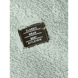 Men's Fluffy 2Pcs Outfits, Casual Hoodies Long Sleeve Pullover Hooded Sweatshirt Snuddie And Sweatpants Shorts Set For Spring Fall, Men's Clothing